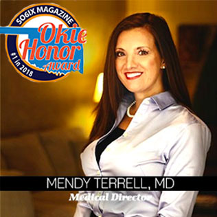 Dr. Mendy Terrell Okie Honors Award Cosmetic Surgeon